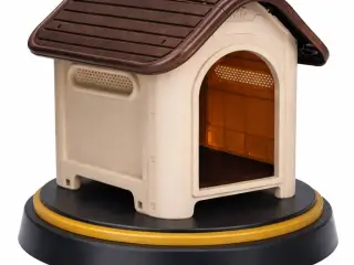 Pieza de ajedrez de perro torre