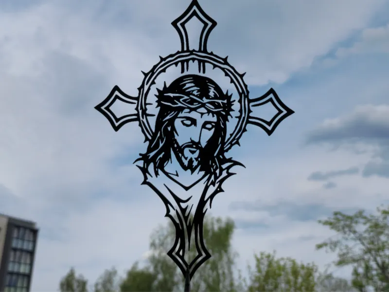 Jesus Cross 2D Wall Art