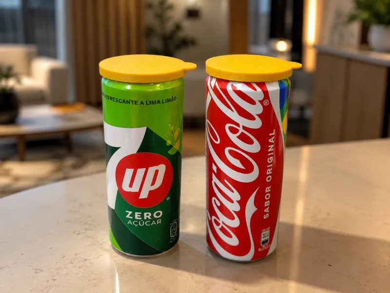Tampa Latas de Refrigerante Slim 3D Reutilizavel