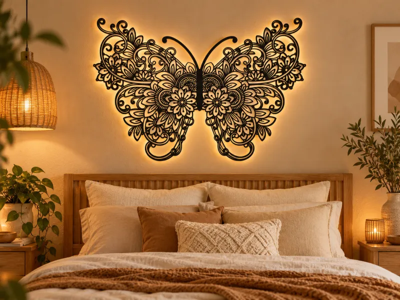 WallArt beautiful Butterfly 001
