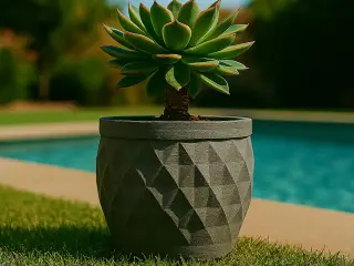 Maceta Romboide