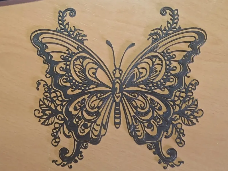 Borboleta de Mosaico - Borboleta de Mosaico 6