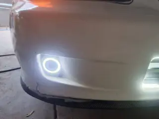 Grill / Rejilla con Luz auxiliar para honda civic