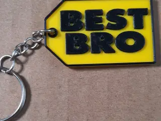 Best Bro Keychain, Best Buy Parody Gift