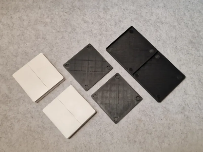 Magnetic Wall Mount for Aqara Wireless Switches (double)