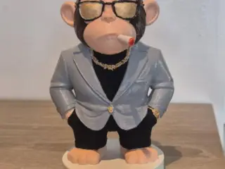 Statue singe costume