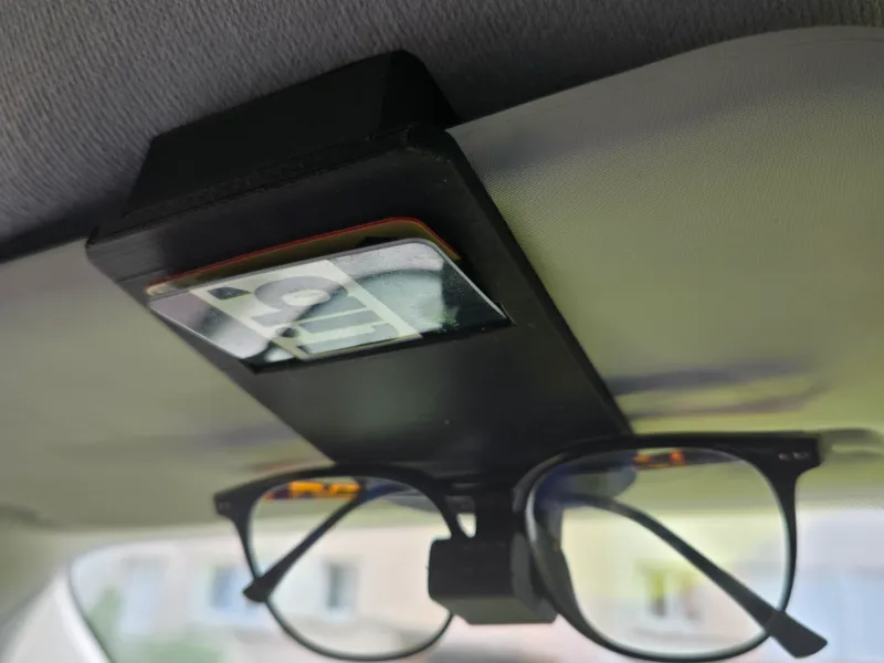 card and glasses holder