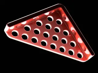 Supported angle Bracket 100x100