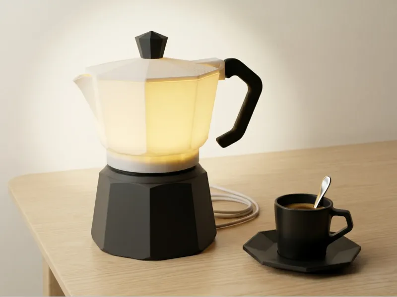 Moka-Lampe für 60-mm-LED-Kit