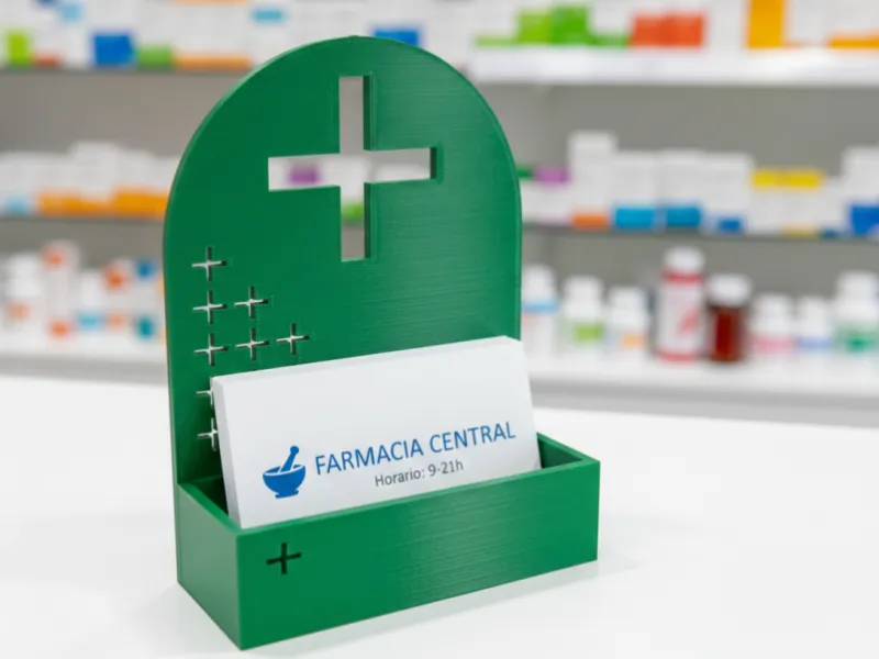 Pharmacy card holder