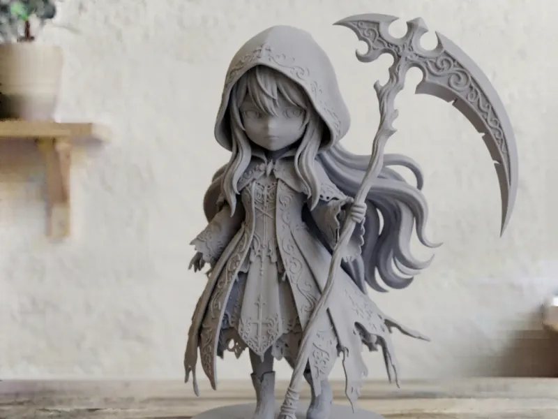Dark Reaper Girl