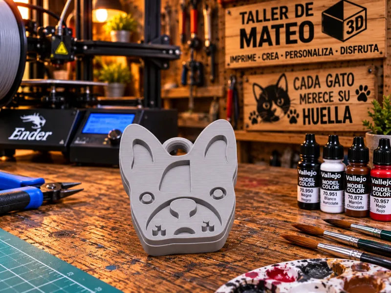 llavero  Bulldog