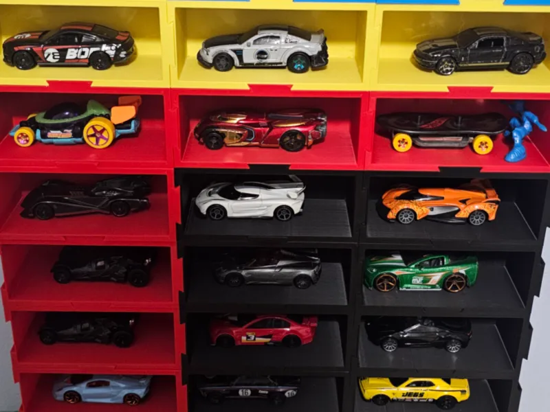 Prateleira Encaixável para HotWheels
