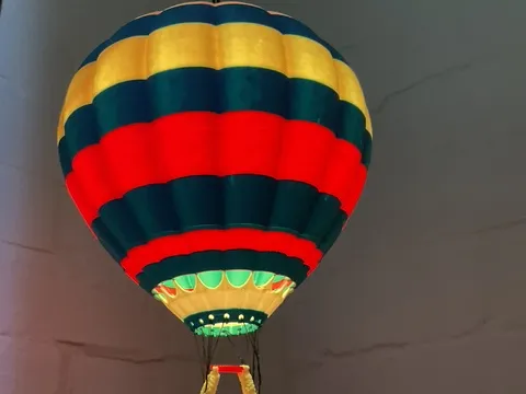 air balloon night light
