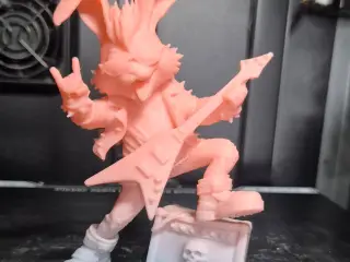 Lapin pâques rockeur
