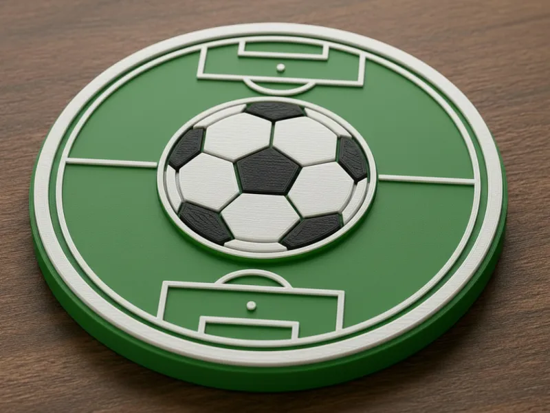 Football Field Coaster