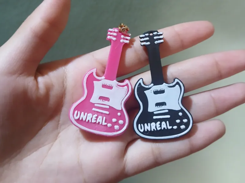 Abre Lata de Guitarra llavero
