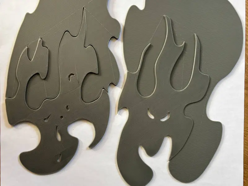 Airbrush True Fire Stencils