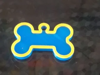 placa para perro personalizable