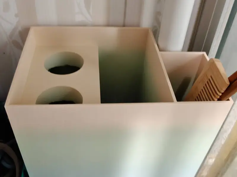 Storage box for Brushes and combs