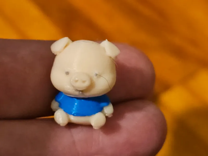 Porc mic (Imprimare rapidă) sau Culoare