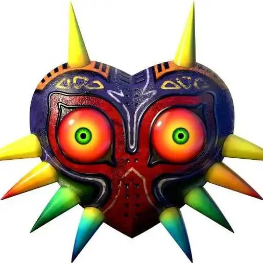 Tribal mask statue