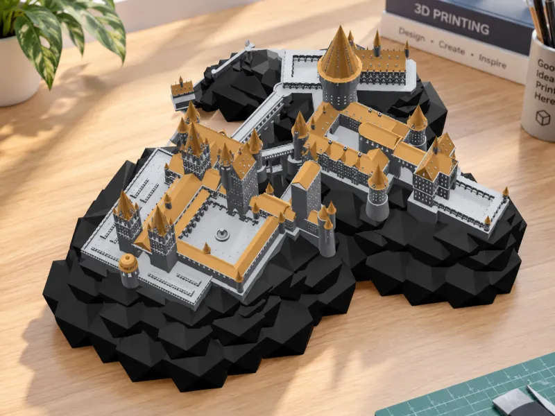 Château de Poudlard Compatible AMS