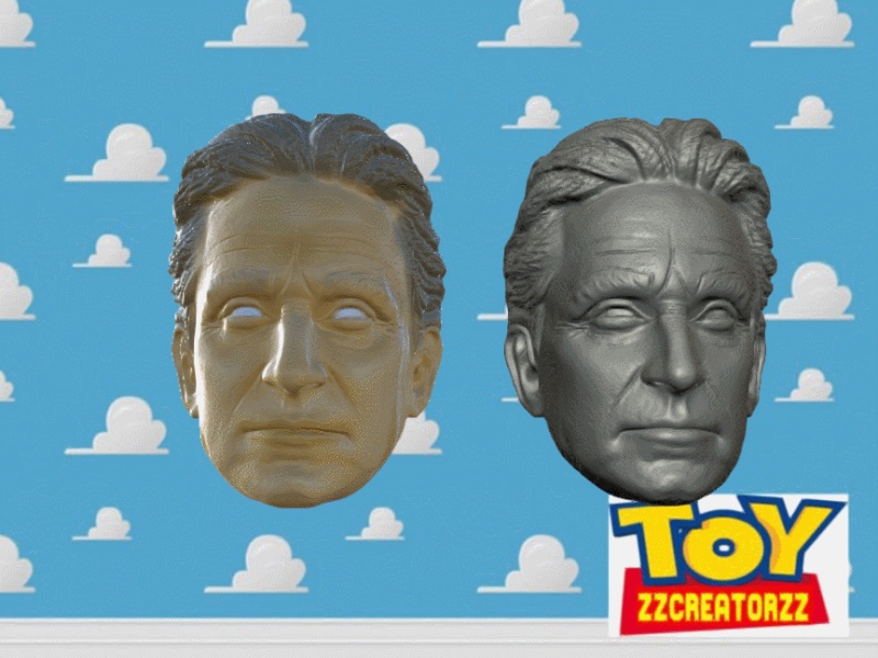 cabeza  Michael Douglas