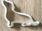 Dachshund shape cookie cutter, dog, baking, cutter, Dogery-0