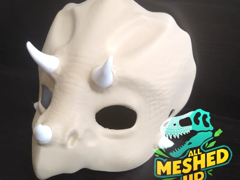 Triceratops Feestmaskers