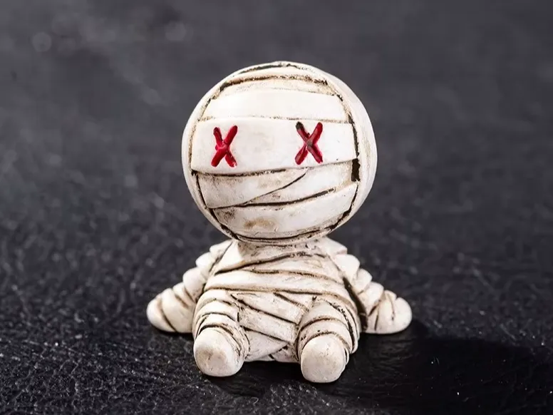 Mini múmia chibi fofa