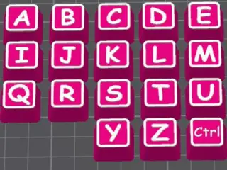 Alphabetical Keycaps
