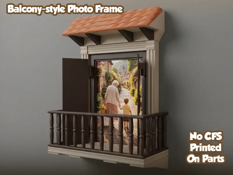 Cadre photo de style balcon - Sans CFS