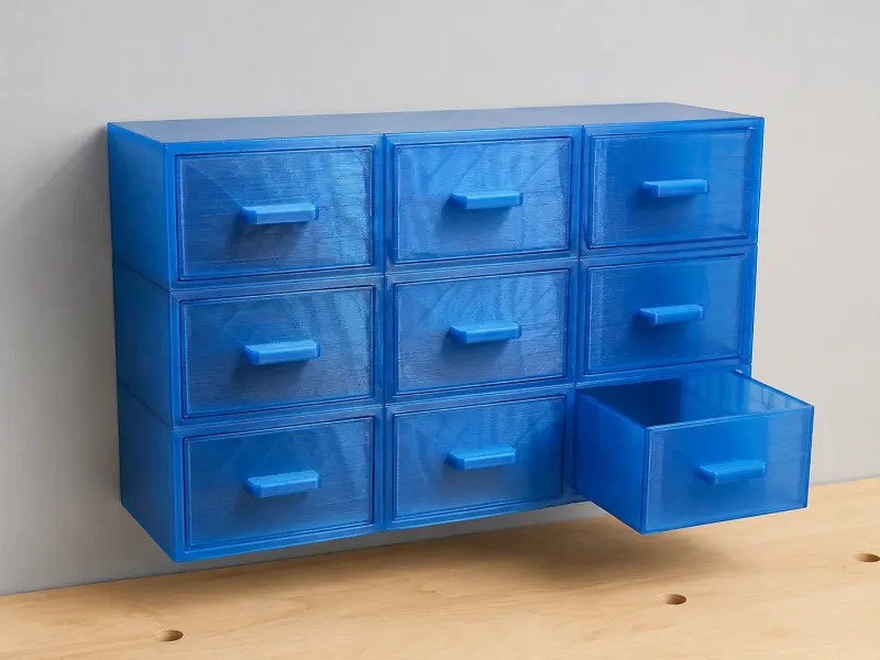 Wall-Mount Organizing Drawers - CC0 Creator Spotlight