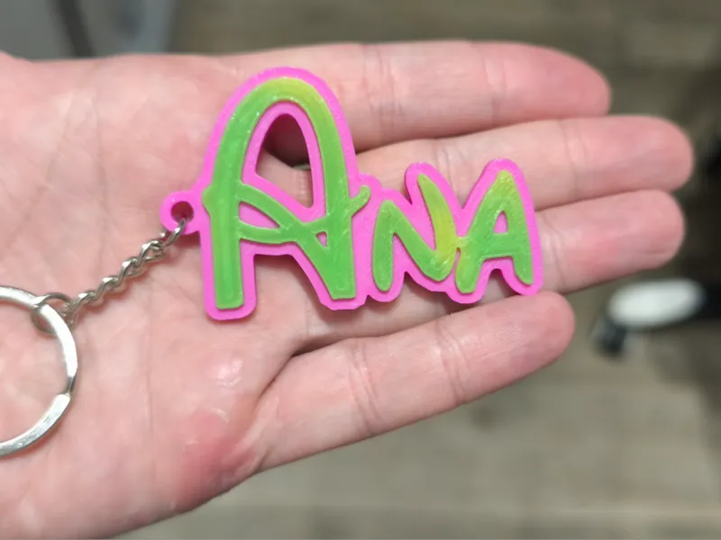 Keychain Ana al estilo Disney