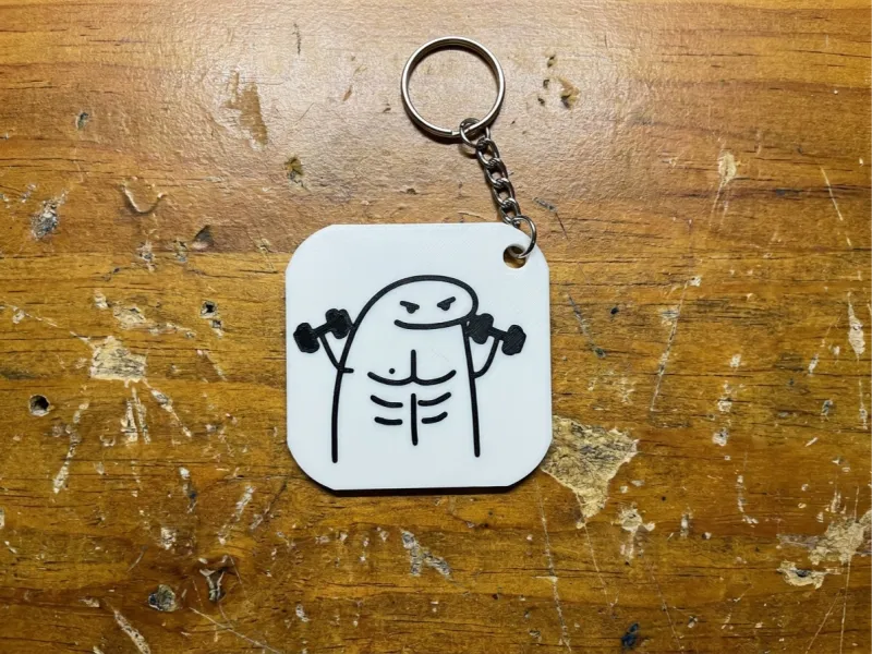 Keychain Muñeco _ pesas