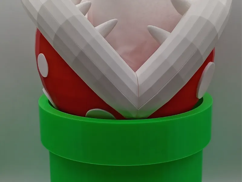 Piranha Plant Tissue Box Cover