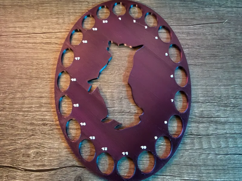 Embroidery Board Corgi Pattern