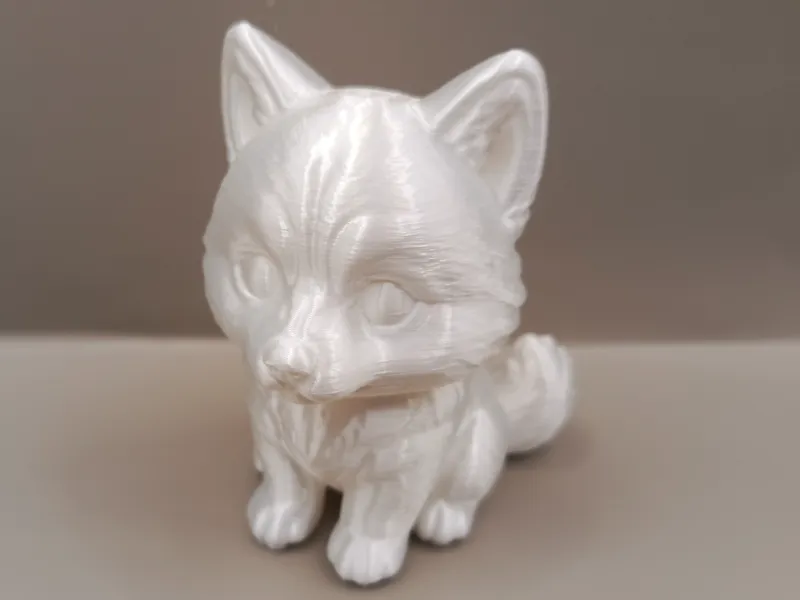 Chibi Malamute figurine