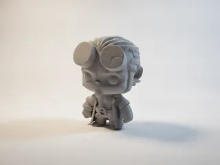 Chibi Hellboy – Mini Demon Hero