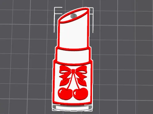 cherry-themed lipstick concept tab opener