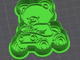 BEAR TREE COOKIE CUTTER