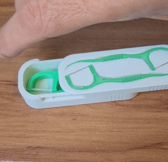 Portable Floss Pick Travel Case – Pocket Dental Flosser