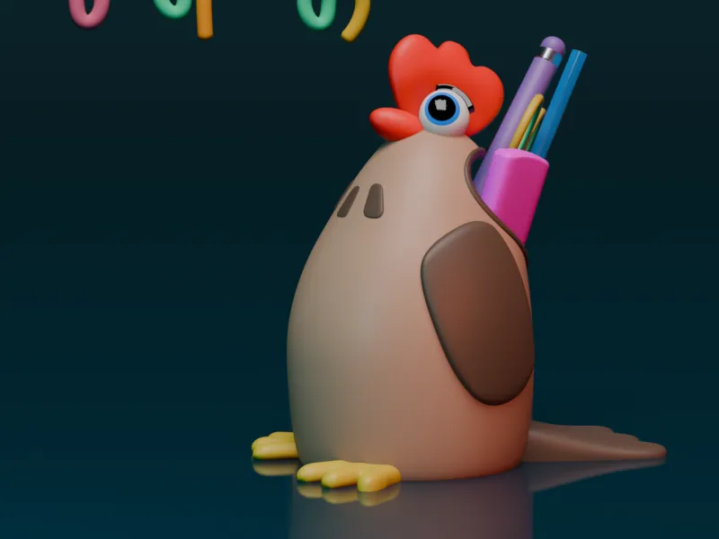 Chicken Pen Holder "Budmuds" Personal Use Only