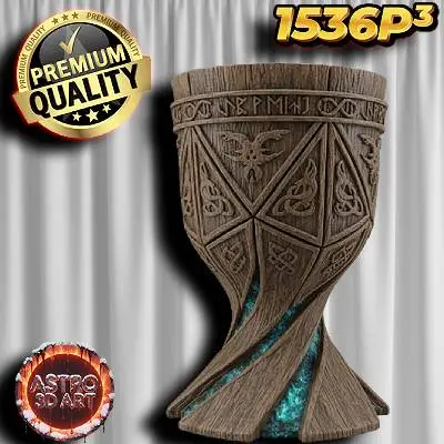Viking wood Cup
