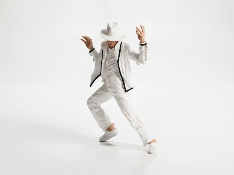 MJダンスフィギュア 映画＆テレビ 3Dプリント可能