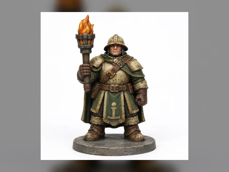 Fakkeldrager Brede Helm