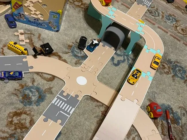 Kubko car-part2 / Variable car tracks - Overpass