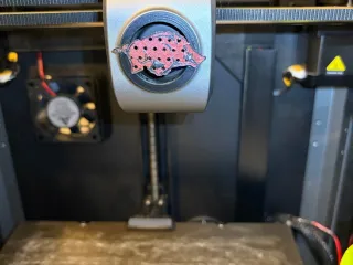 K1C K1SE Hotend Fan Cover (Arkansas Razorbacks)
