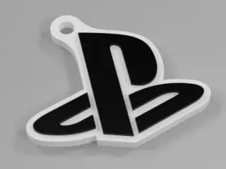 Playstation Keychain